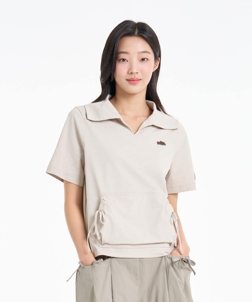 BBC EARTH Women'S Sailor Policot T-Shirt Cream