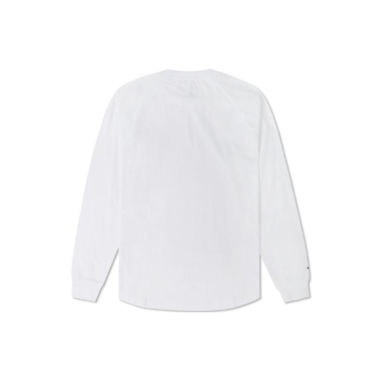 

New Converse T Shirts Men s White 10024585-A01 XL