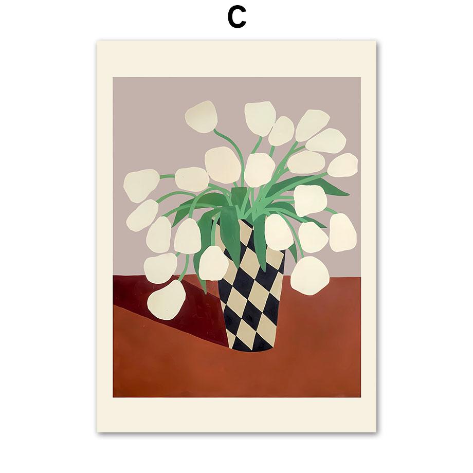 

Абстрактные минималистичные настенные художественные принты на холсте, картина для девочек, велосипедные постеры с цветами, современные иллюстрации, фотографии для декора гостиной A4 21X30cm No Framed