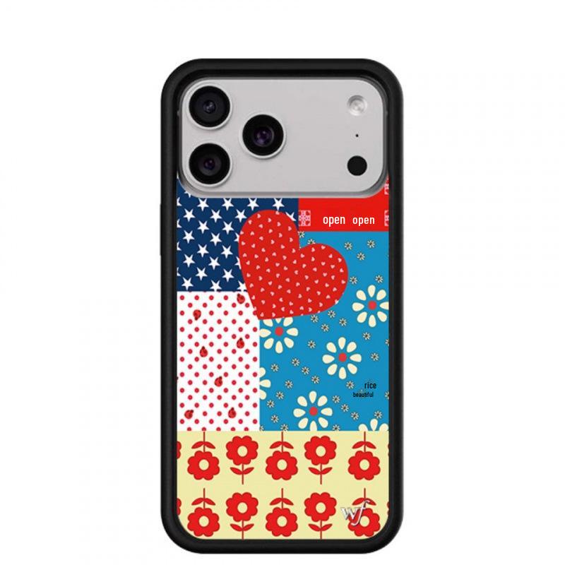 

WildFlow Tai Chi Floral Case for iPhone 17/16 Pro Max/15 Plus 15 Pro Max