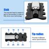 5 In 1 Pool Cue Tips Repair Tool Billiard Tip Multifunctional Accessories Burnisher