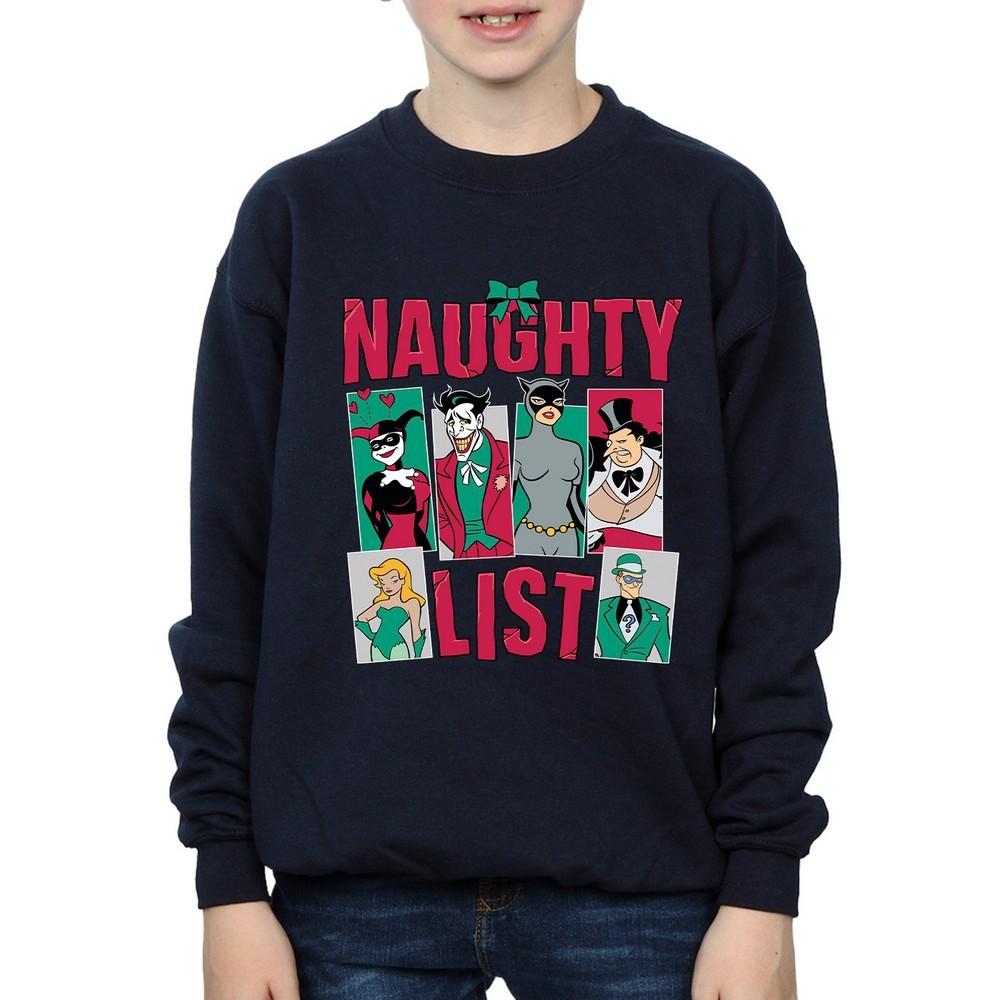 Batman Boys Naughty List Sweatshirt