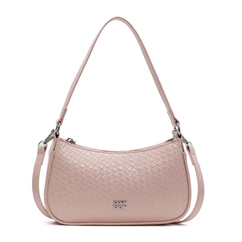 

Spring new Korean version fashion temperament simple underarm women s bag business commuting style casual versatile foreign style messenger bag розовый