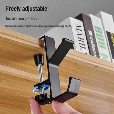 Non-Sticky, Detachable Schoolbag Hook for Desks