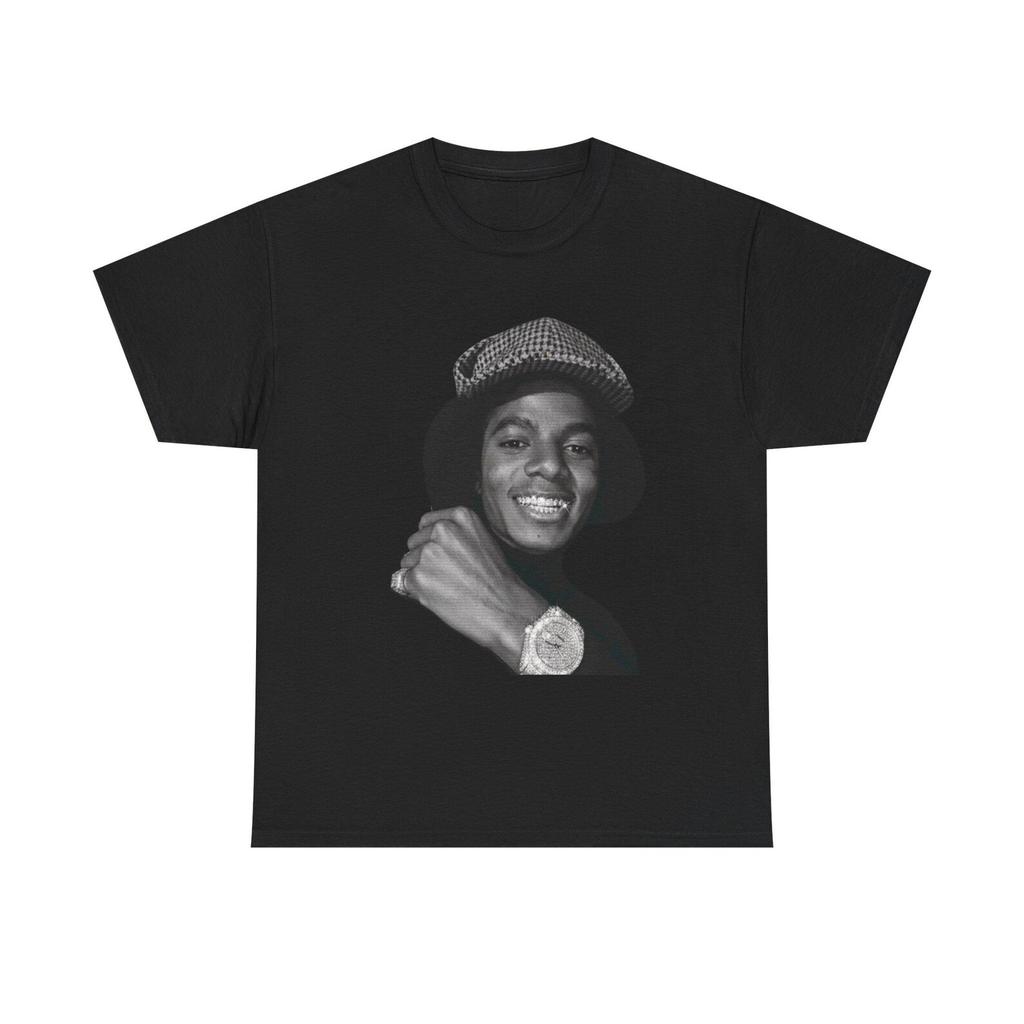 Michael Jackson Ice Grill Buss down Unisex Heavy Cotton Tee