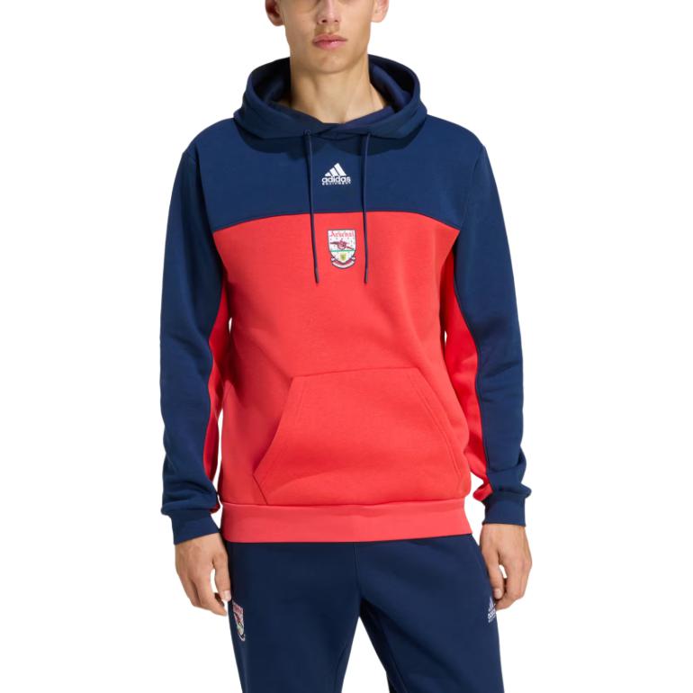 adidas Arsenal FW25 Bequemer Lässiger Weicher Kapuzenpullover Sweatshirt Herren sweatshirt KE3910