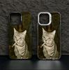 Smoking Cats Phone Case For iPhone 11 12 13 14 15 16 17 Pro Max XS X XR 7 8 Plus 16E 17 Air 13 12 Mini Shockproof Hard PC Cover