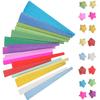 EXCEART 720 Sheets Origami Star Paper, Glitter Origami Star Sheets, Packaged DIY Paper Folding, Tanzaku, Lucky Star Decorations for Kids DIY Crafts
