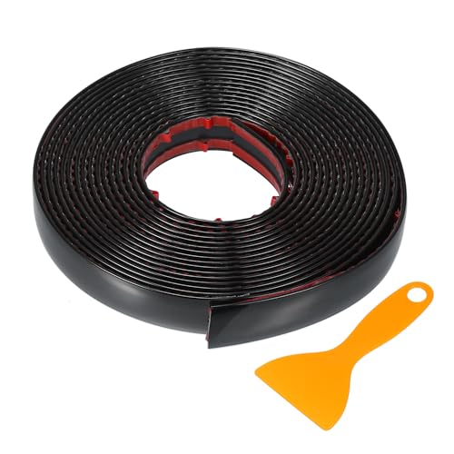 

Комплект молдингов для окон VekAuto 3/4 20 мм ширина 16 футов 5 м Универсальный внешний бампер автомобиля Дверь Кузов Самоклеящаяся Защита от царапин Декоративная наклейка Плас