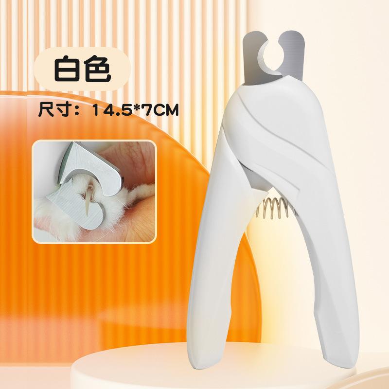 New pet nail clippers pet attractive force led photo blood clipping cat nail clippers dog cat pliers scissors