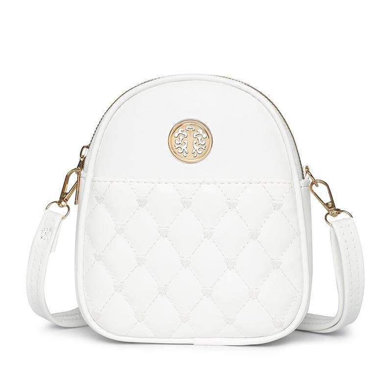 

Вертикальный кошелек, модный и трендовый, портативный и универсальный, многофункциональная сумка через плечо для телефона 16*6*19cm белый