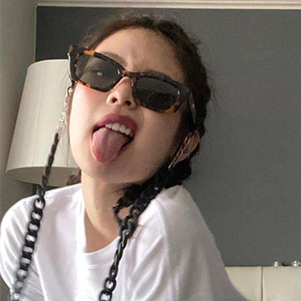 Fashion Vintage Rectangle Punk Sunglasses Women Men Personalized Retro Sun Glasses Trendy Eyewear UV400 Shades Eyeglasses