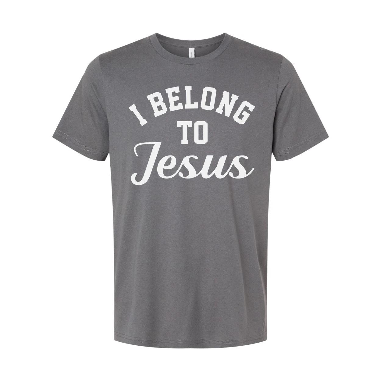 I Belong To Jesus Graphic Tee For Unisex Christian Apparel Faith Driven Style An S