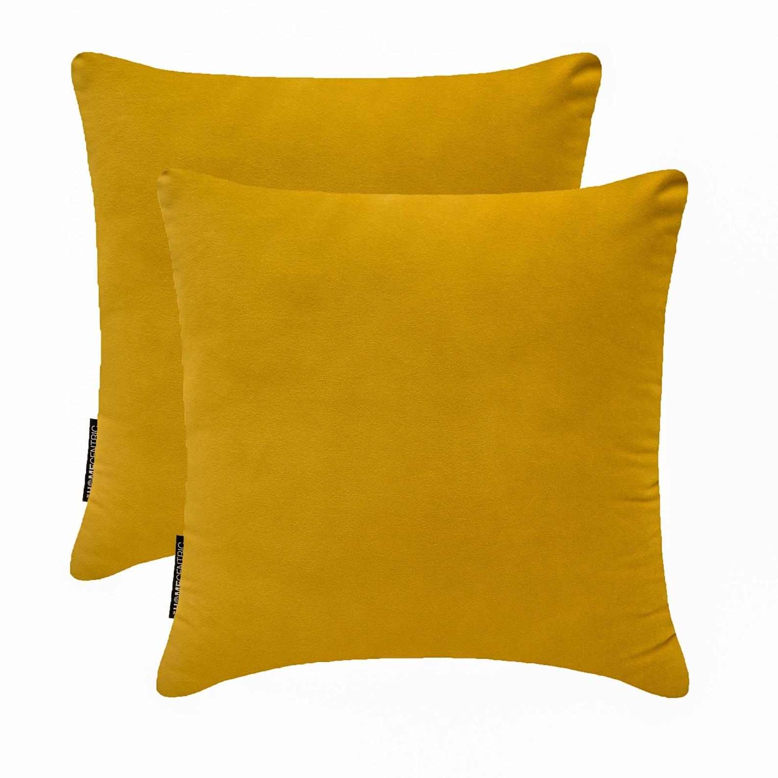 

Mustard Yellow Luxury Throw Pillow Covers | Pack of 2 Modern Plain Velvet Cushion Cover | Solid Pillowcases - Mustard Yellow Velvet 12 x 12 (Pack of 2) жёлтый