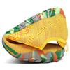 [SAGUARO] Barefoot Running Shoes, Portable Fitness Shoes, Flexible, Ultralight, Breathable, 24.5 cm, Yellow