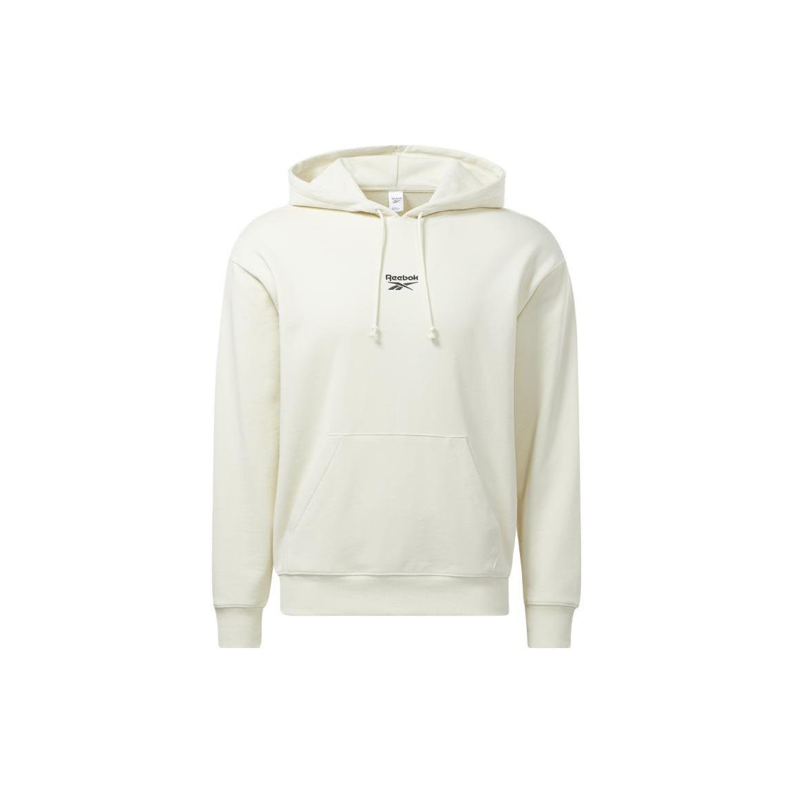 Reebok Solid Color Logo Sports Hoodie Unisex hoodies Off-White HG1595 XS