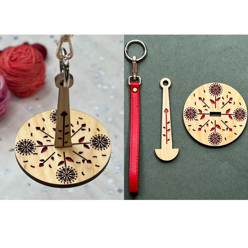 Portable Knit Yarn Holder for Handcrafted Creations Yarn Wrapping Tool DIY Yarn Storage Handy Yarn Management Tool Yarn Goods