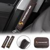 2PCS Car Seat Belt Cover Safety Belts Shoulder PadS for Porsche Panamera Spyder Carrera Macan Boxster Cayman Cayenne Accessories