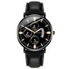 Men Military Luxury Sports Watch Analog Sport Leather Busine Quartz Mens Watches