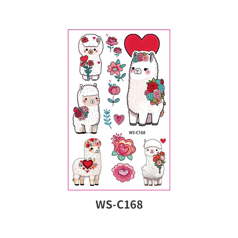 Cross Border Children's Cartoon Tattoo Stickers Space Dinosaur Boy Girl Cute Temporary Waterproof