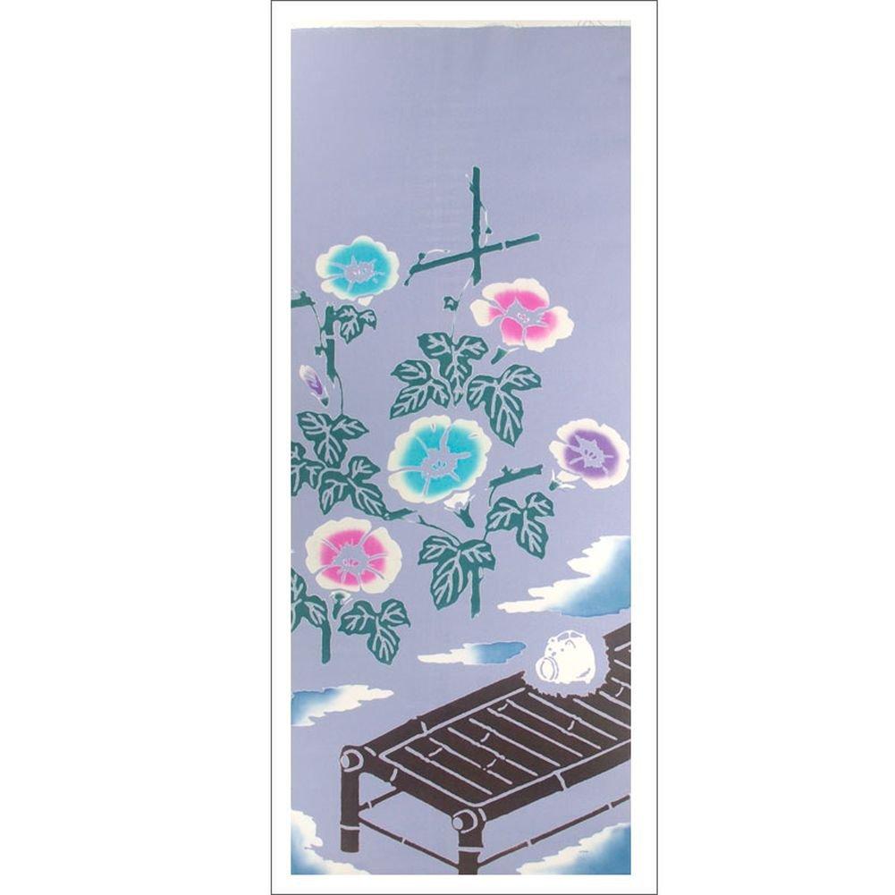 Todaya Shoten Tenugui Hand Morning Glory 248 Niwaen-zome (Japanese Towel)