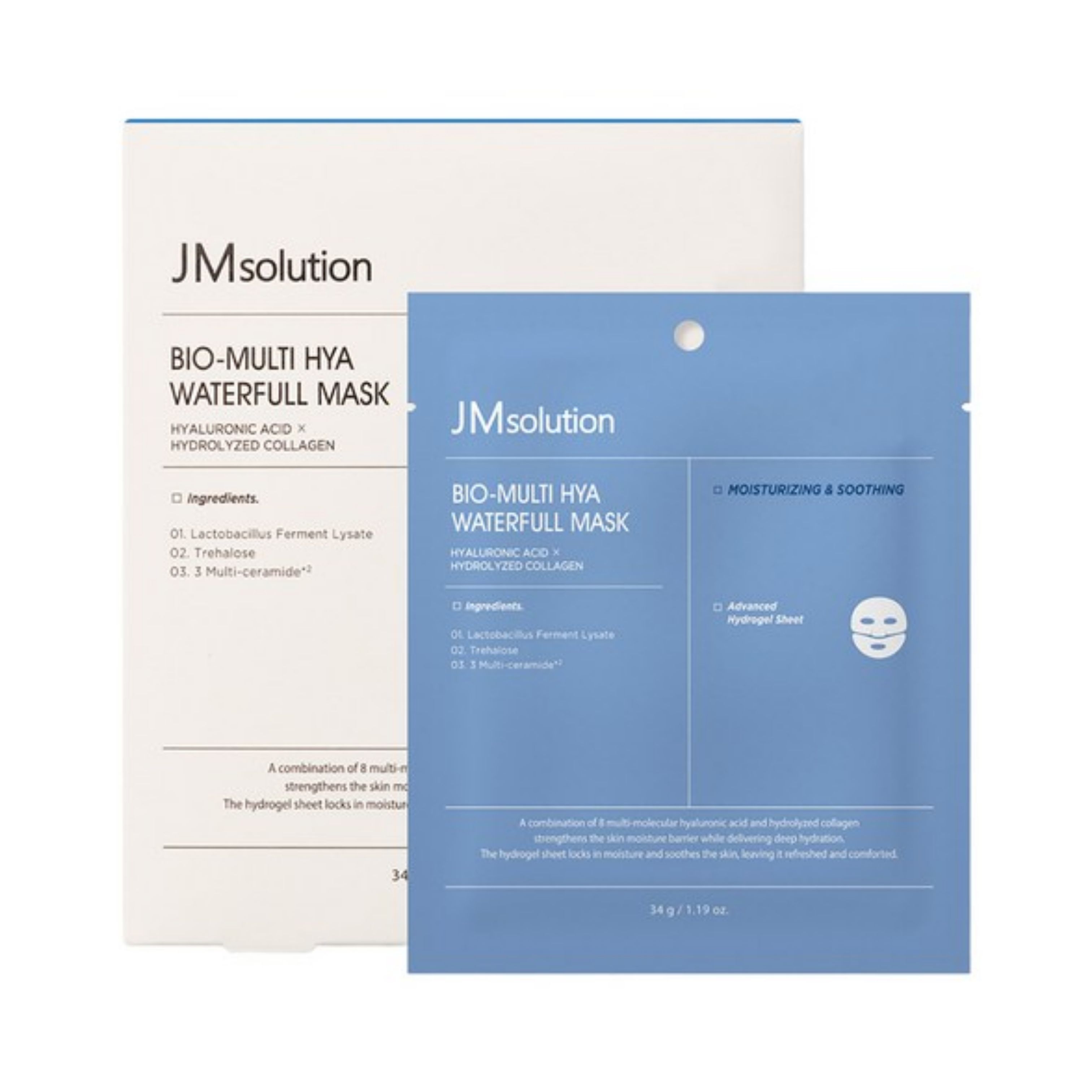 JMsolution BIO-CICA Made Calming Mask 34g x 4ea