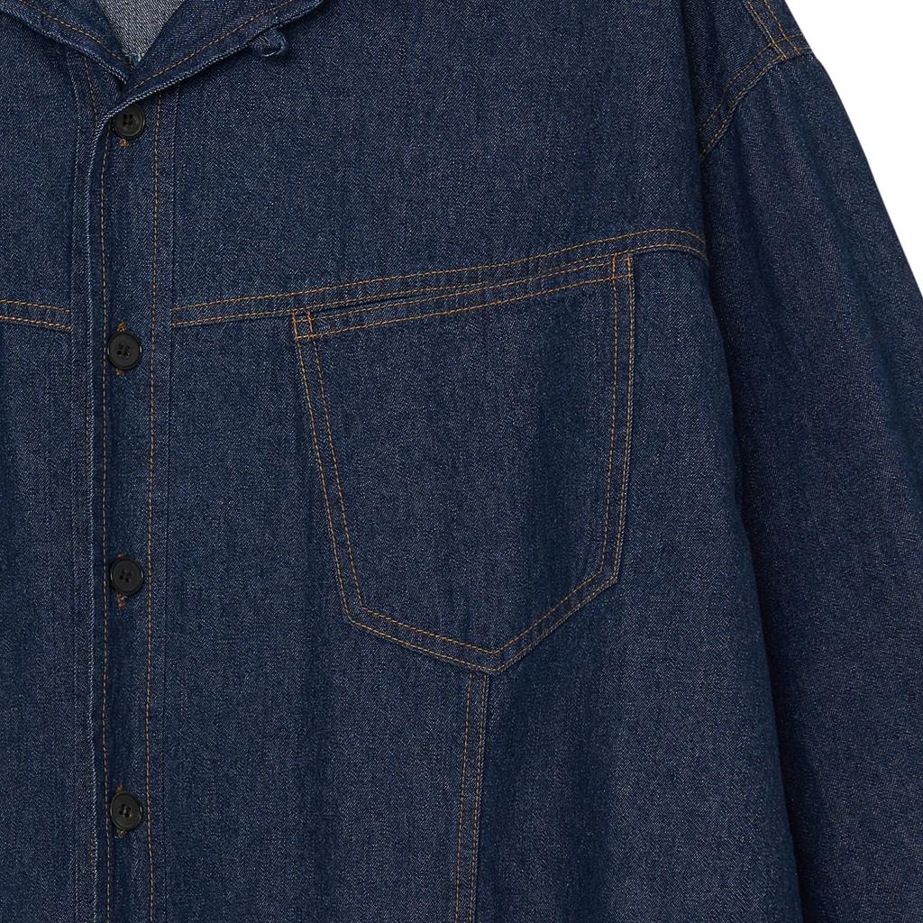 Moseu Oversized Denim Shirt