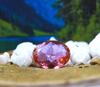 17.35 Carat Washington's Birthday Purple Alexandrite Oval Shape Russia Certified Gemstone SN572