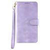 Applicable to Samsung S25 mobile phone leather case A35 skin matte insert card wallet protective case A56 portable rope oil edge case