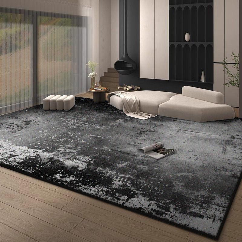 Moderner Stil Leicht zu Reinigen Großer Teppich für Wohnzimmerdekoration Zuhause Sofa Bereich Teppiche Waschbar Schlafzimmer Arbeitszimmer Rutschfeste Bodenmatte