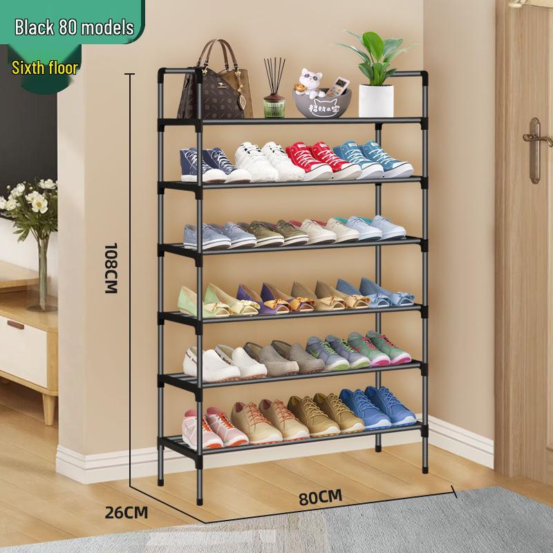 Multi-Layer Metal Shoe Rack Cabinet for Dorms