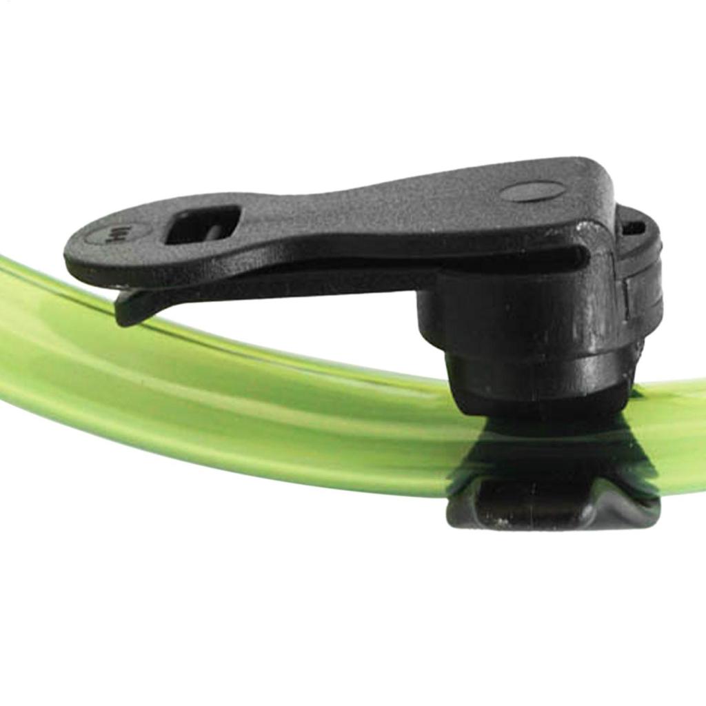 Black Water Tube Clip Durable Backpack Bladder Clip Drinking Tube Holder Outdoor Accessories Bike Tube Clip