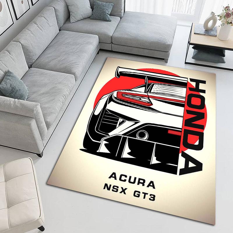 Honda Motorcycle Art Carpet Doormat Floor Mats Art Christmas Gifts Dormitory Decoration