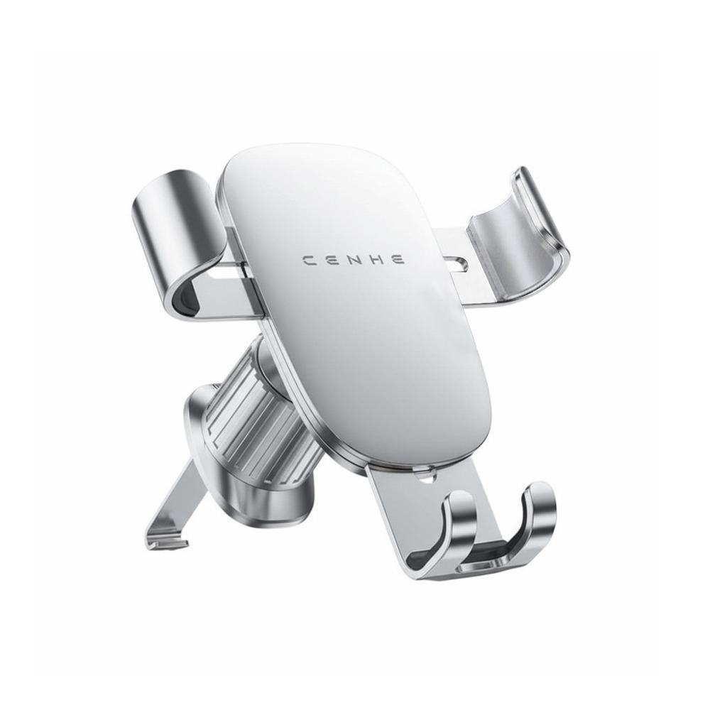 Metal Construction Mobile Phone Car Holder Air Outlet Mount Air Vent Phone Holder Mobile Devices