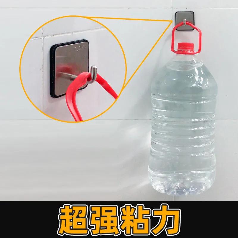 Adhesive Square Hook and Loop Tape 20 Pcs Sticky Back Fastener for Indoor or Outdoor Use-Instead of Holes and Screws