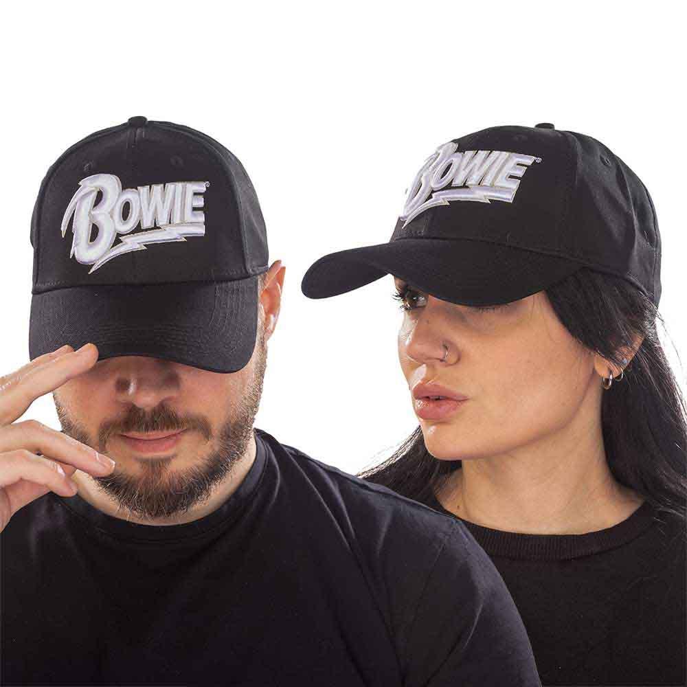 David Bowie Unisex Adult Flash Logo Baseball Cap