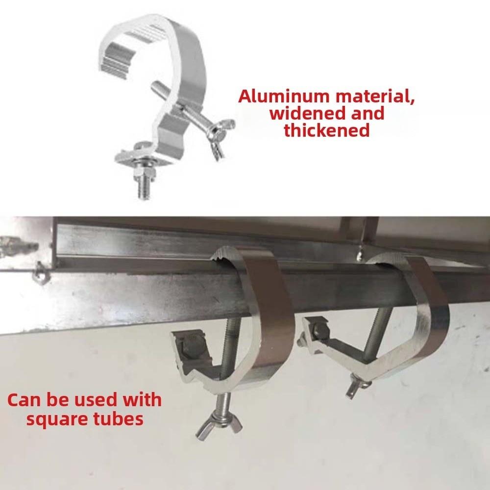 10pcs Stage Lights Hangings Light Hook Par Lamp Fixed Clip Aluminum Alloy Stage Lights Clamps Corrosion-resistant