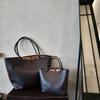 2025 N+eue einfache lässige Tragetasche große Kapazität Mutter-Kind-Tasche erste Schicht Rindsleder Handtasche Pendler Umhängetasche Damen