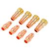 49pcsset Gas Lens Alumina Nozzles Cups Collets Accessory Kit for Welding Torch
