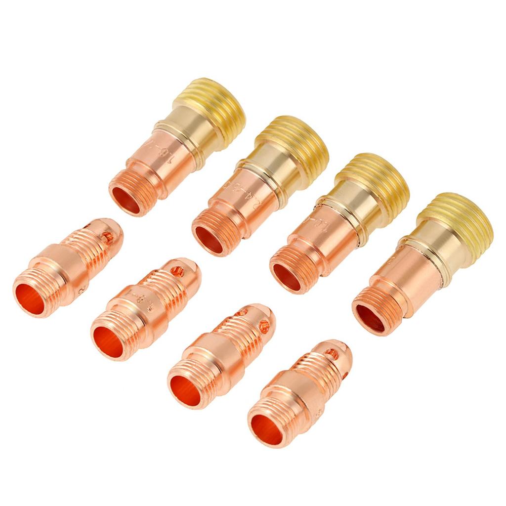 49pcsset Gas Lens Alumina Nozzles Cups Collets Accessory Kit for Welding Torch