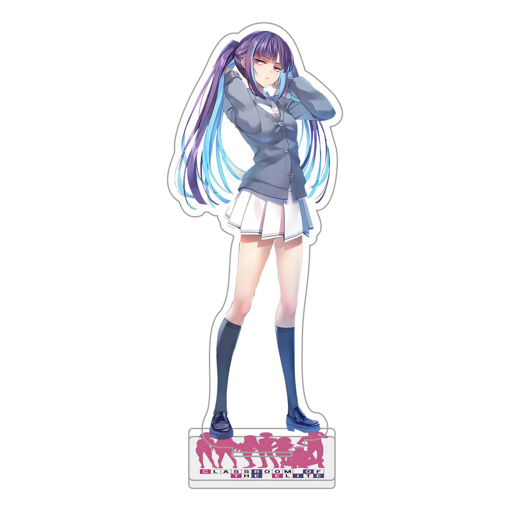 Klassenzimmer Des Animes 15cm Acryl-Ständer - Horikita Suzune & Karuizawa Kei || Heiße Anime Schreibtischdekoration Spielzeug