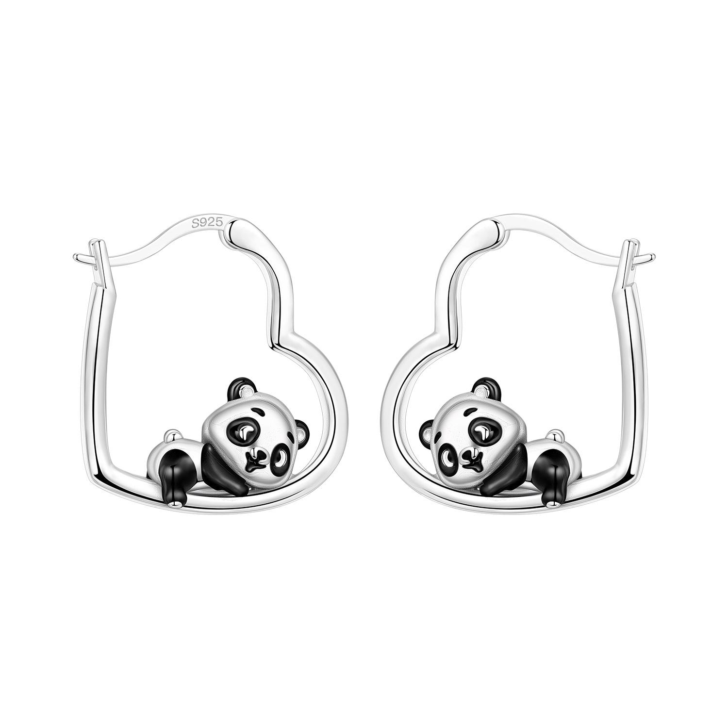 

925 Silver Bees Butterflies Insects Series Jewelry Zircon Circle Hoop Earrings Women Earring Jewelry Gift Accessories
