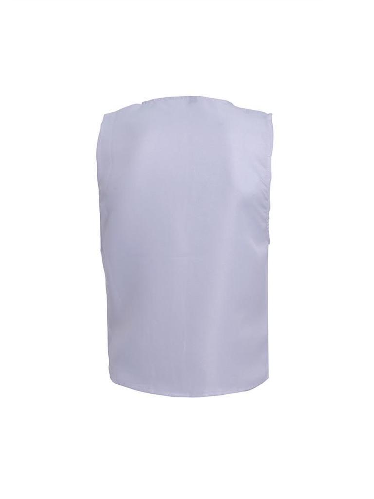Customizable Single-Breasted Outdoor Volunteer Vest with Text & Logo Options