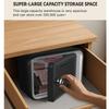 Password Lock Mini Safe Box Coin Bill Slot Cash Can Funny Mini ATM  Children Savings