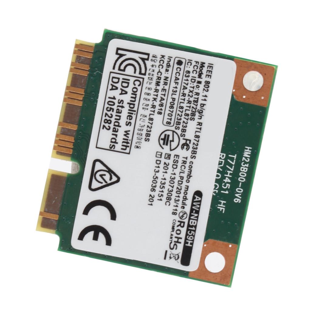 Wireless Network Card 300Mbps High Speed Transmission Support 802.11b G N Plug and Play MINI PCIE Network Card