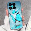Cases For Redmi 17 17C / Xiaomi 17T Pro / 17 Pro Max 17 Ultra 17 Max Cute Girl Label Pattern Phone Covers Transparent TPU Ultrathin Lightweight Bumper