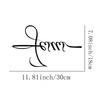 Christian Metal Wall Art Cross Jesus Faith Home Decor Wall Hanging Gift