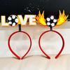 Cartoon Football Cheering Hairband Headband Headwear Hair Accessories Fan Support Prop Party Decoration