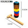 DARUMAX Magic Wooden Marionette Unbreakable Wooden Toy Doll Magic Trick