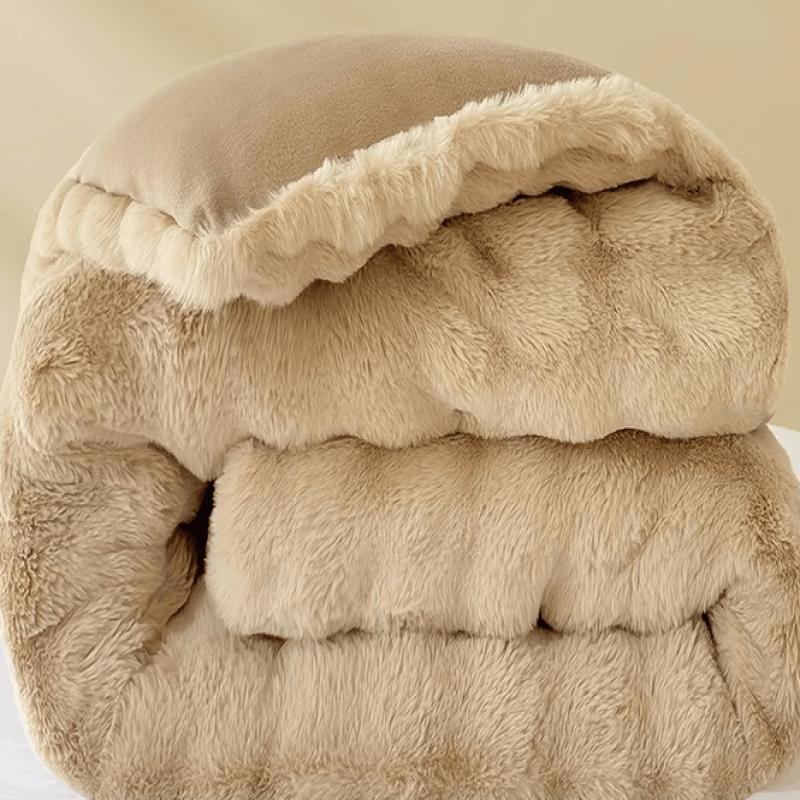 

LISM Bubble Rabbit Fleece Winter Duvet